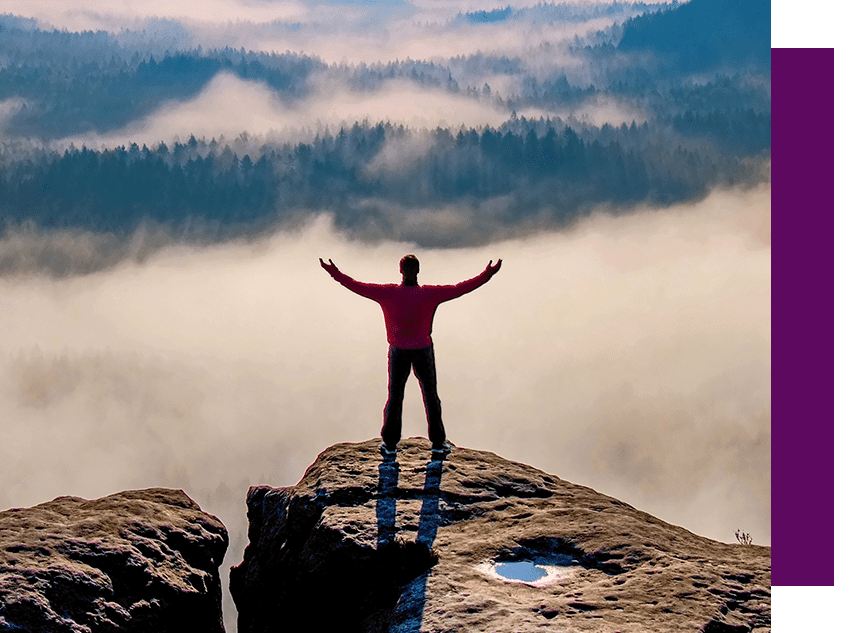 Man On Top Of The Mountain